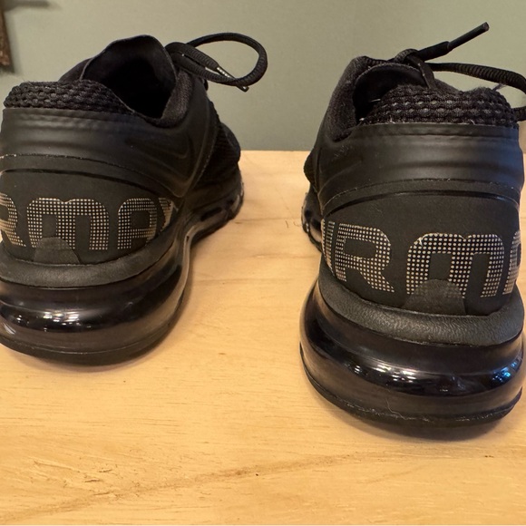 Nike Women's Air Max 2013 Black Silver Sz 9 555363 001 Running Shoes - Picture 6 of 6